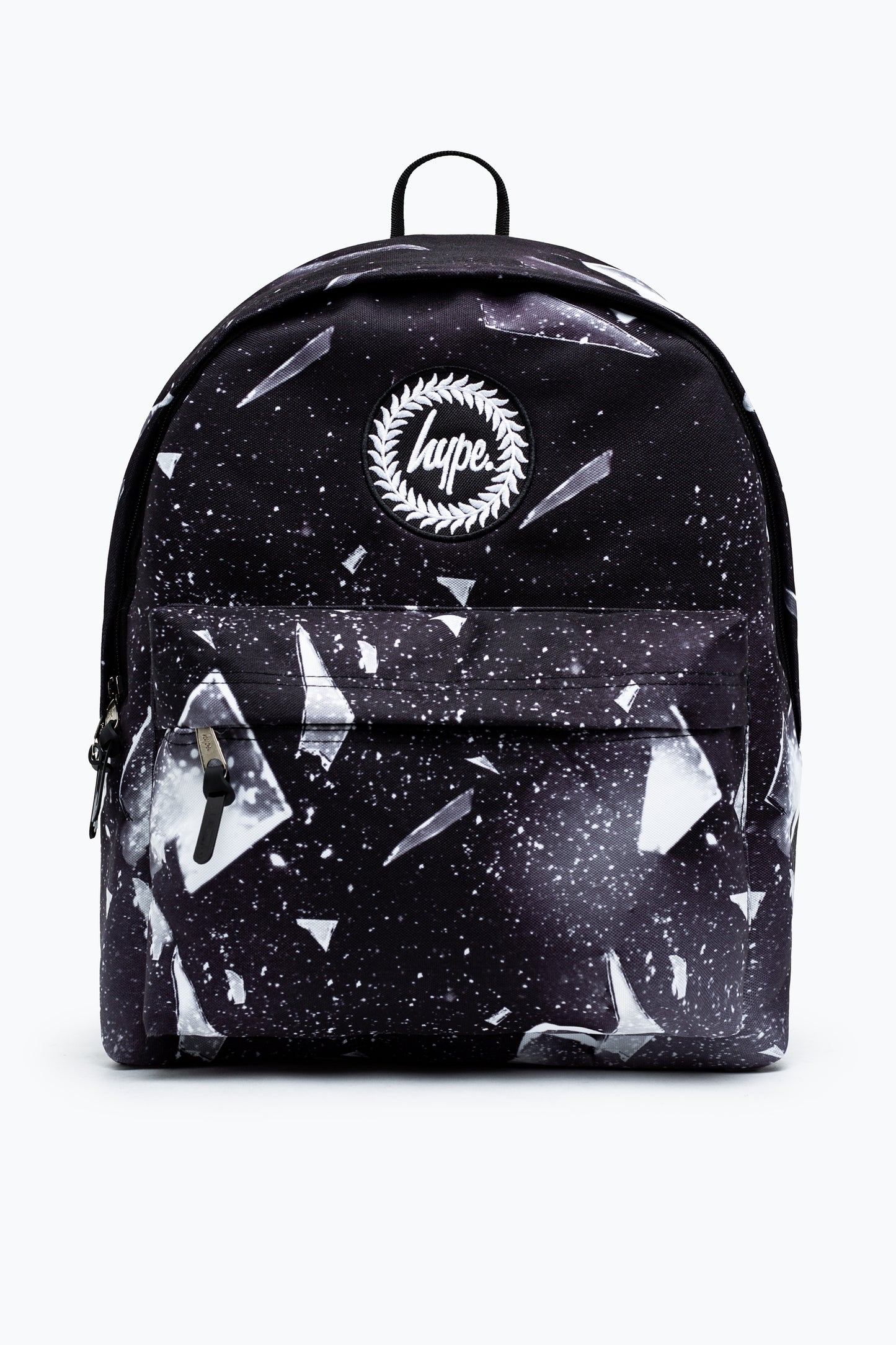 Hype Unisex Black Explosion Crest Backpack