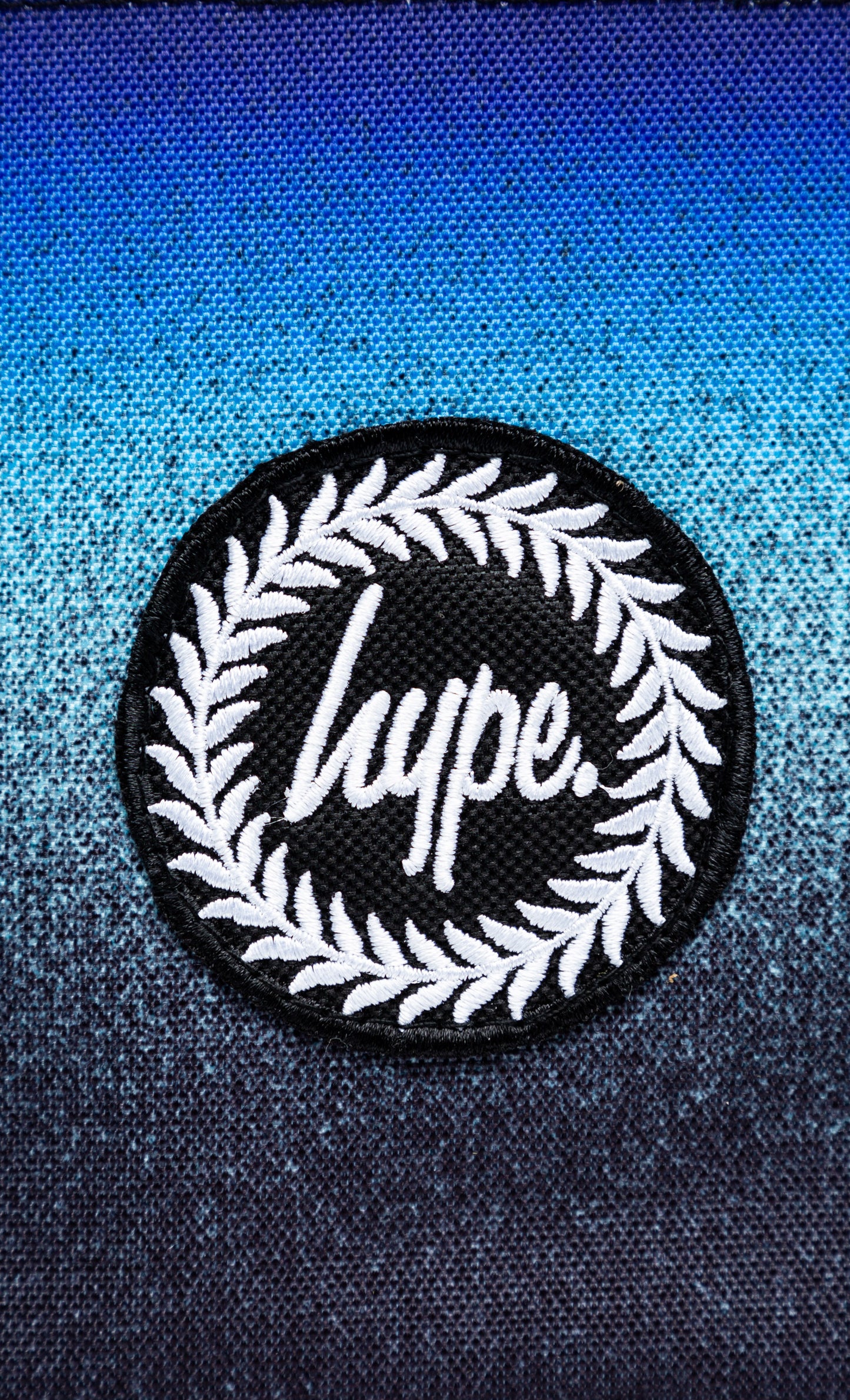 Hype Unisex Blue Speckle Fade Crest Lunchbox