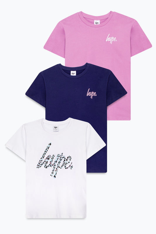 Kids Girls Top Boujee Babe Print Pink T Shirt Tees & Trendy Leopard Legging  7-13