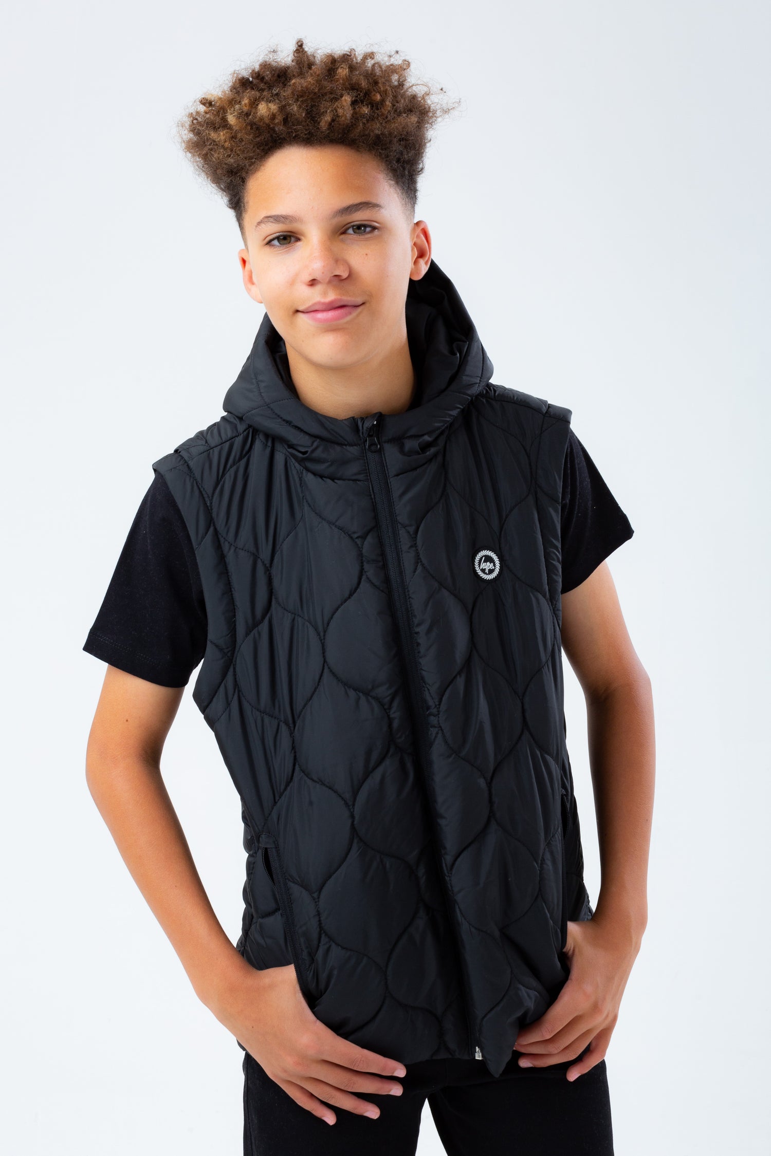 Boys 2025 black gillet