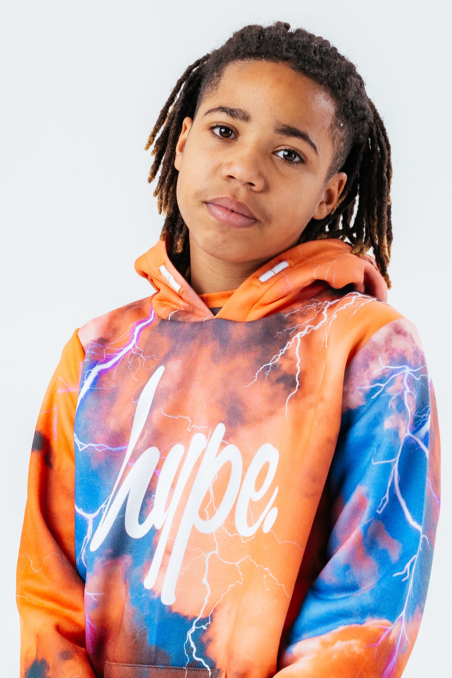 Orange and black 2025 smile hoodie