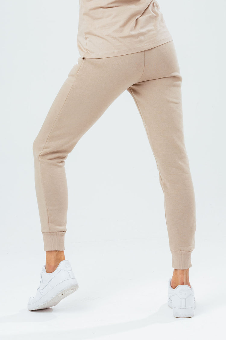 HYPE WHITE OLIVE SCRIBBLE WOMEN'S JOGGERS