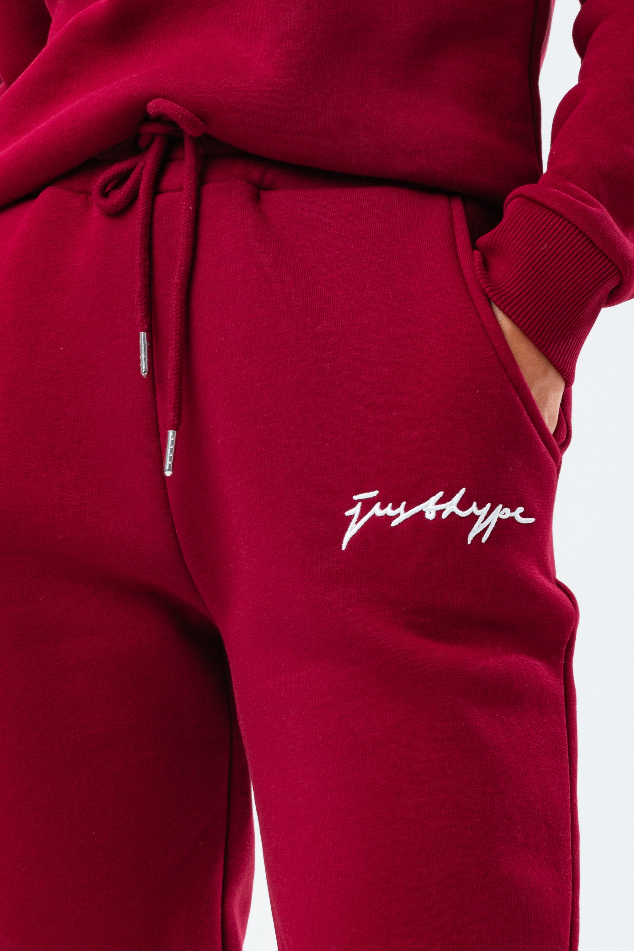 Burgundy jogging bottoms orders